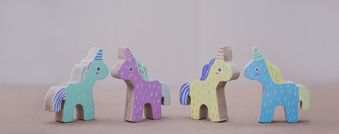 Toy unicorns